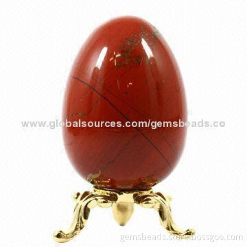 Gemstone Egg Figurines